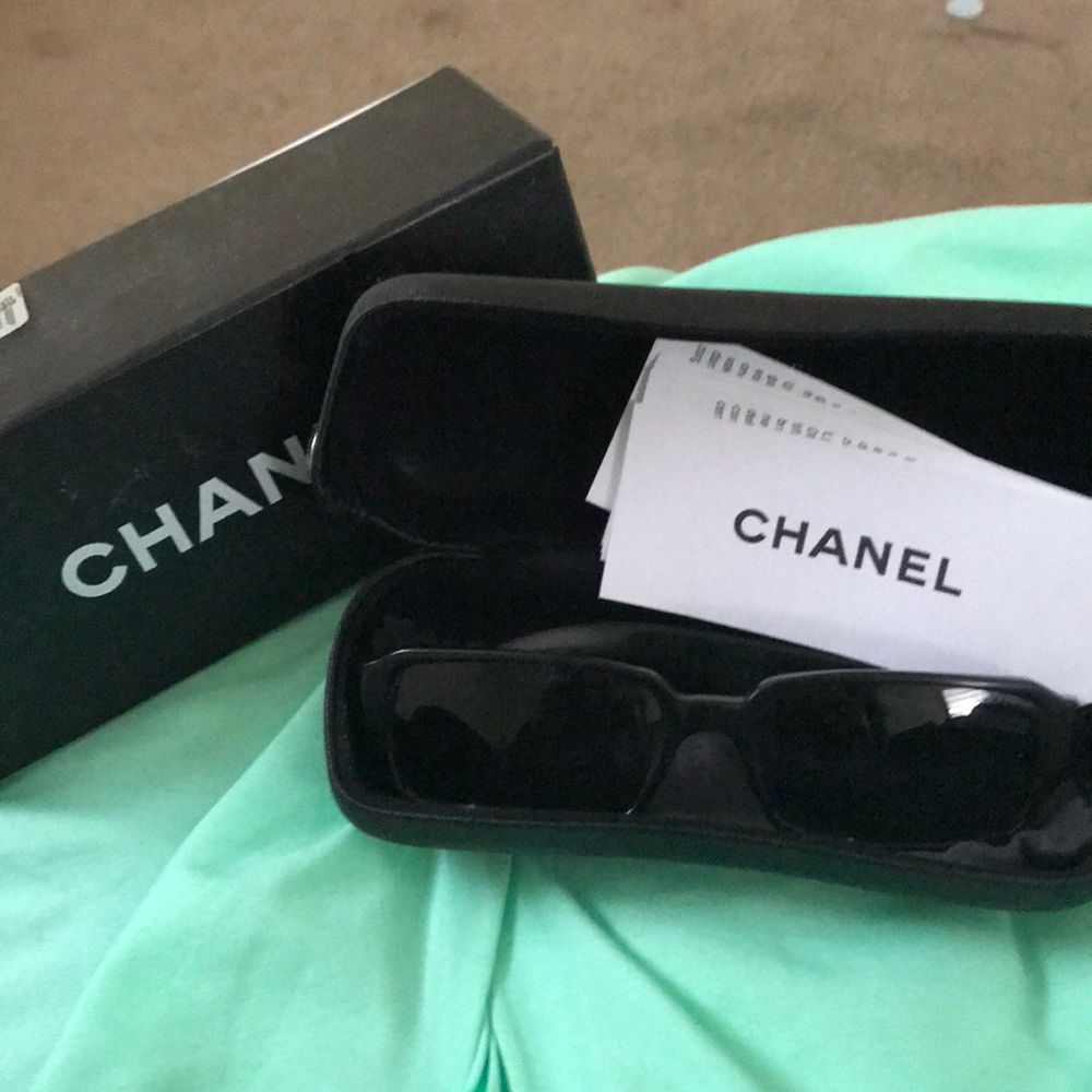 Athletic Chanel sunglasses